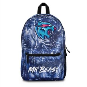 Lightning Cat Waterproof School Bag – MrBeast Backpacks MBP1