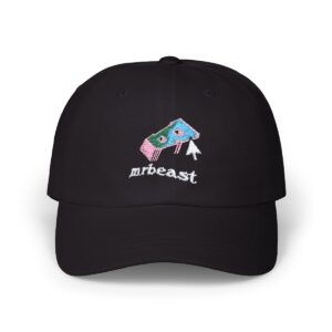 Mr Beast Glitch Snapback Hat Mrh66